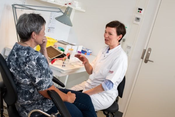 Læge patient vejledning